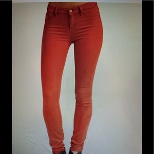 Marc Jacobs Super Soft Stretch Red Denim